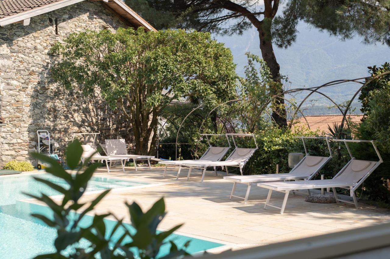 B&B Villa Eden Jacuzzi Pool 多马索 外观 照片